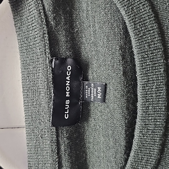 Club monaco sweatshirt , Mens, Medium , dark grey - Picture 2 of 3